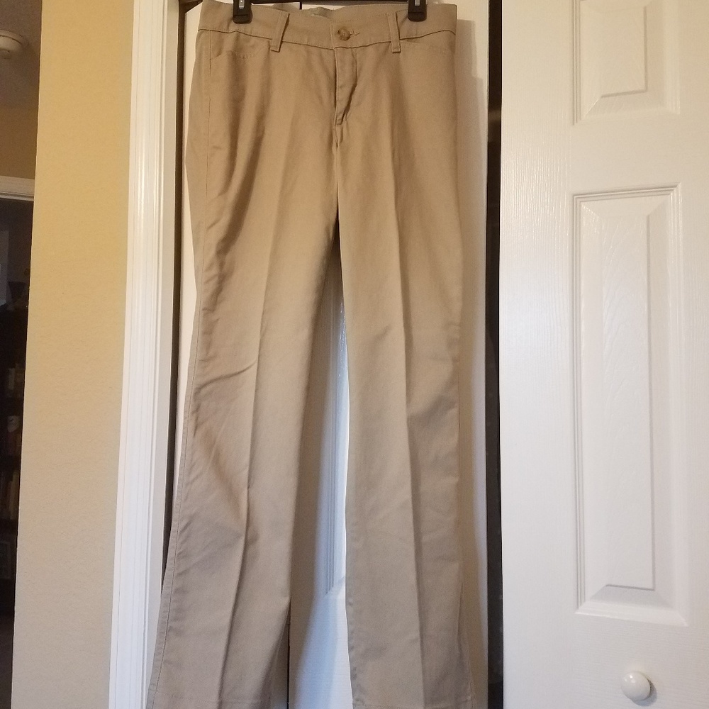 Beige slacks